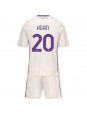 Fiorentina Moise Kean #20 Dječji Gostujuci Dres kompleti 2025-26 Kratak Rukavima (+ kratke hlače)